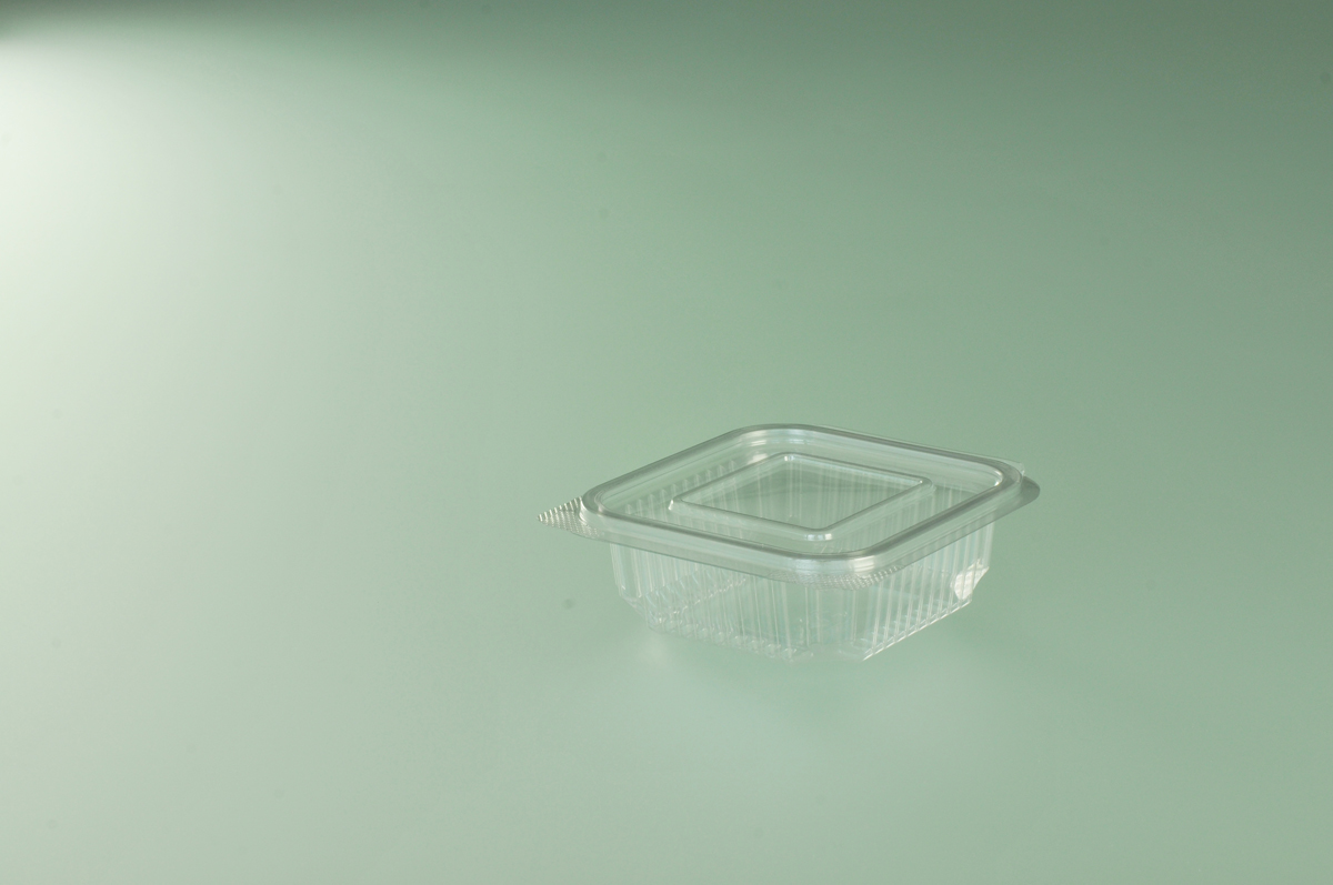 Barquette + couvercle 250g - 12,8x11,7x4,5cm ( 948805 ) (12 X 50 unités )