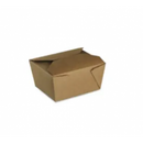 Boîte à déjeuner 780 ml - Kraft brun 13x11x6,5 cm (9 X 50 unités ) - 949254