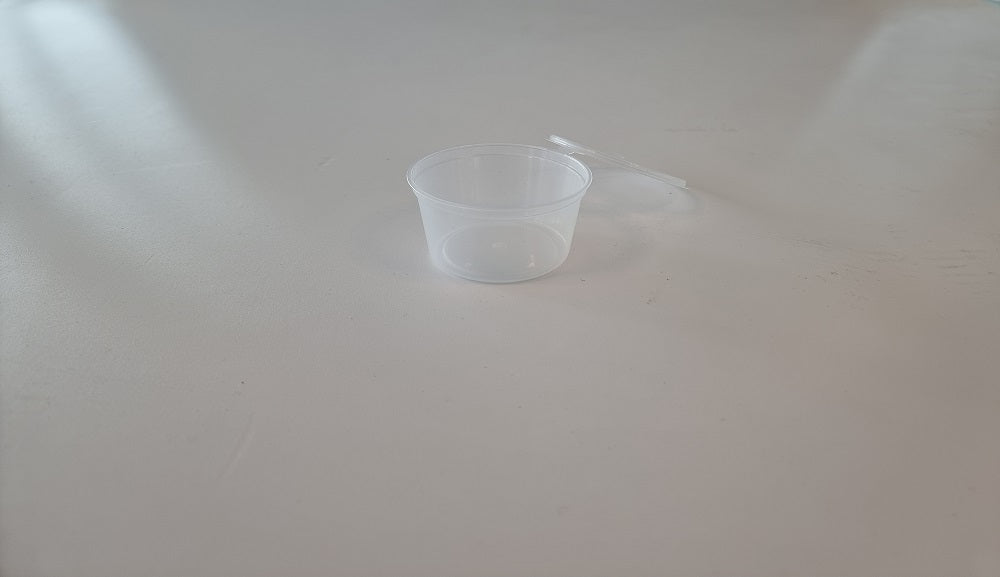 Hinged sauce pot 10 cl - Polypropylene (948723) (10 X 50 units)