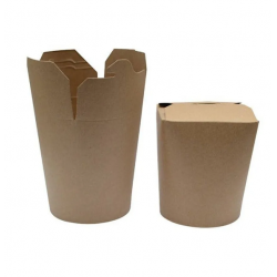 Pasta pot 780 ml - Brown Kraft ø 9.5x9.3 cm (949253) (10 X 50 units)
