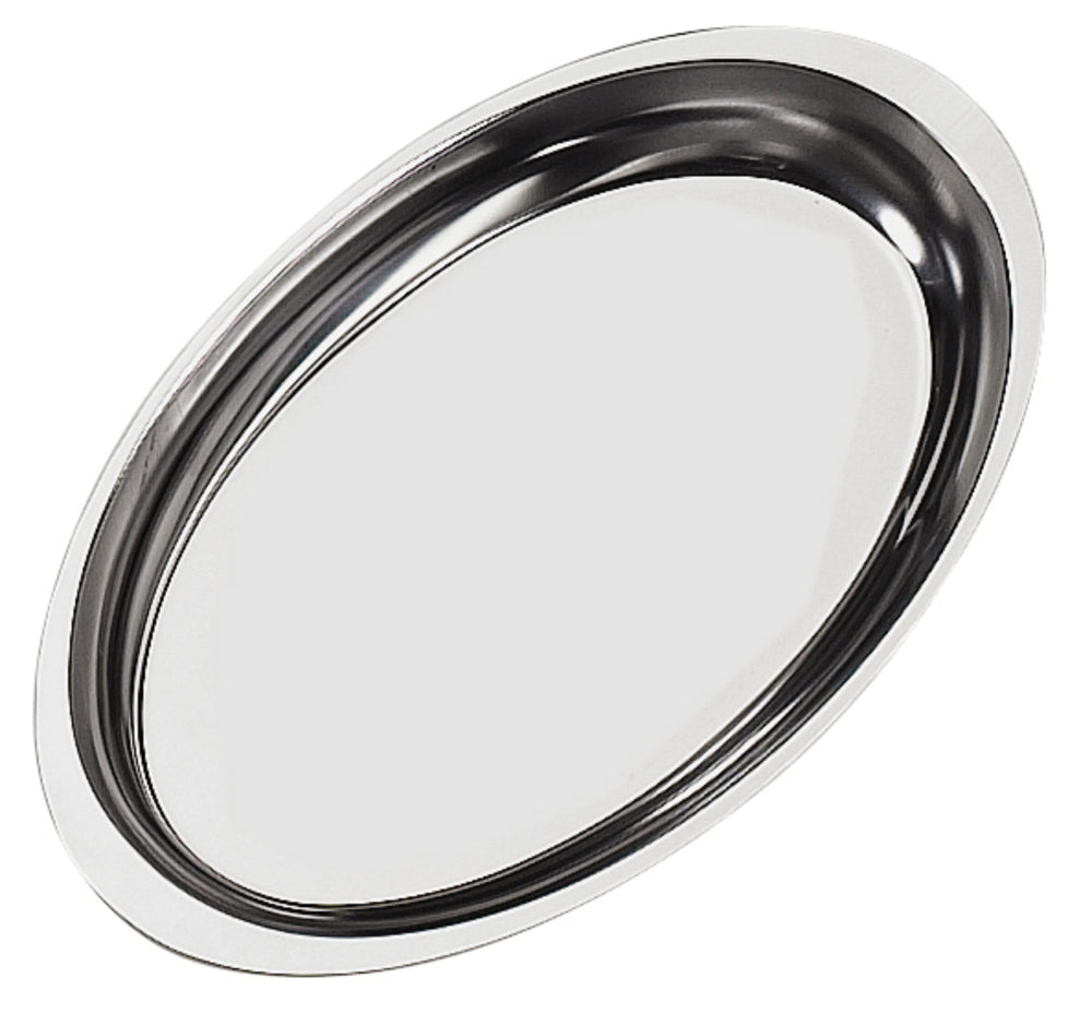 Oval Baking Dish - Stainless Steel 38x23.5 cm - UNI ( 002082 ) (1 X 1 unit)