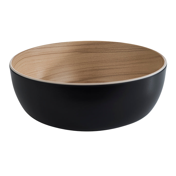 Salad bowl 1.8 L - Black melamine ø21.5x9.5 cm - Frida ( 106835 ) (1 X 1 unit )