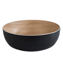 Saladier 4,7 L - Mélamine noire ø30x9,5 cm - Frida (1 X 1 unité ) - 106837