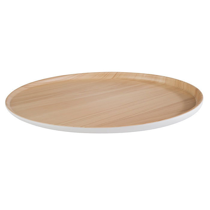 Dish - White Melamine ø31.5x2.5 cm - Frida Lock ( 106865 ) (1 X 1 unit )