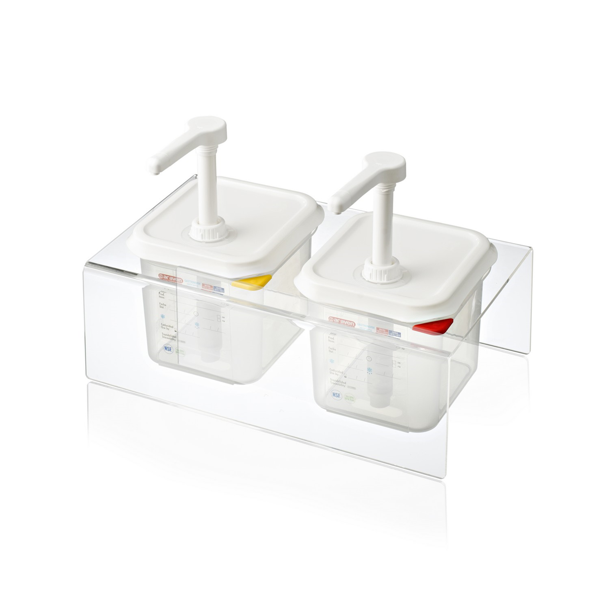 Sauce Dispenser Holder + 2 x 2.6L Containers (631292) (1 x 1 unit)