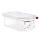 Bac hermétique GN1/4- Hauteur 100 mm - Polypropylène (1 X 1 unité ) - 631430