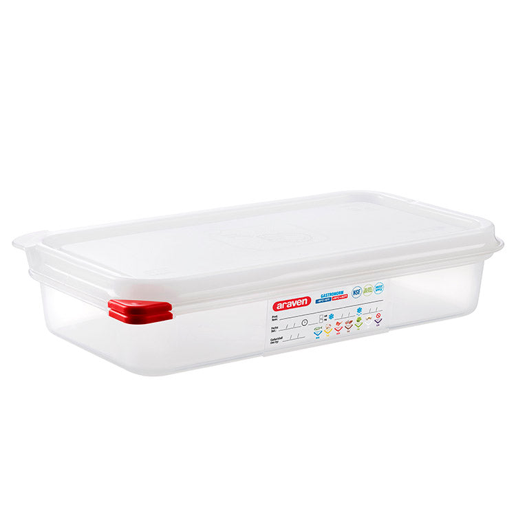 Bac hermétique GN1/3- Hauteur 65 mm - Polypropylène ( 631434 ) (1 X 1 unité )