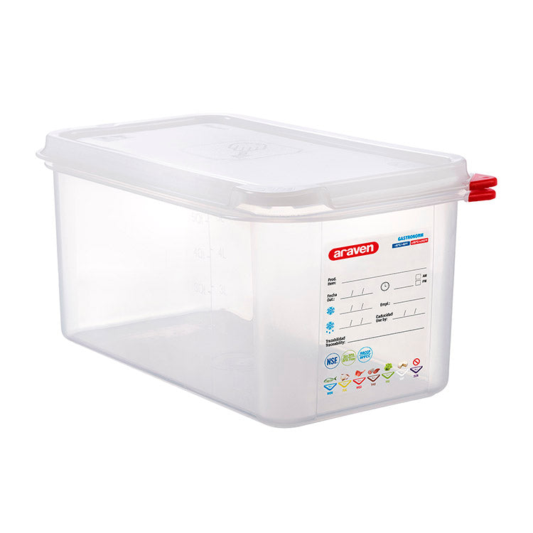 Bac hermétique GN1/3- Hauteur 150 mm - Polypropylène ( 631438 ) (1 X 1 unité )