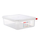 Bac hermétique GN1/2- Hauteur 100 mm - Polypropylène (1 X 1 unité ) - 631442