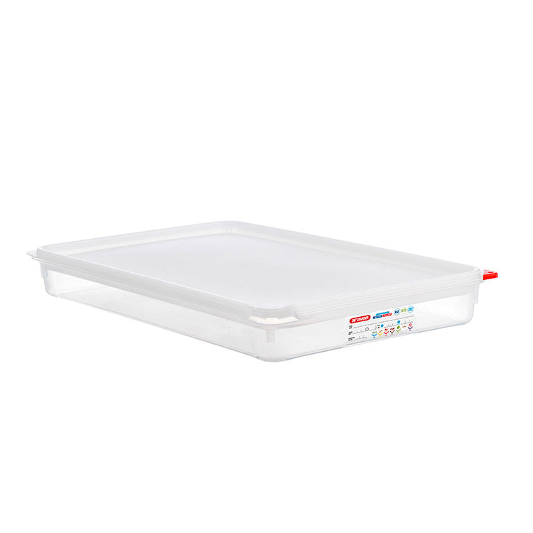 Bac hermétique GN1/1- Hauteur 65 mm - Polypropylène ( 631454 ) (1 X 1 unité )