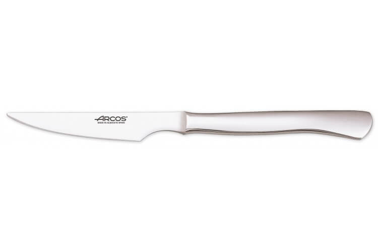 Couteau steak monobloc - Lame lisse 11cm-Steel Force ( 913853 ) (12 X 1 unité )