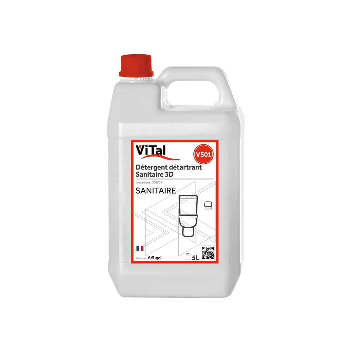 Détartrant/désodorisant - Vaporisateur 800ml ( 006506 ) (12 X 1 unité )