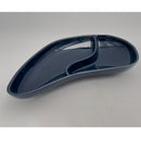 Assiette moules 2 compartiments - Bleu - Subtile (6 X 1 unité ) - 047217