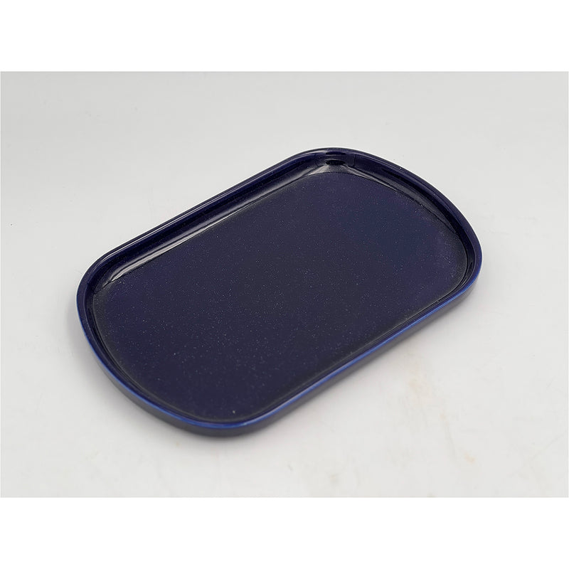 Assiette Oblong ovale ø 26 cm - Bleu - Subtile