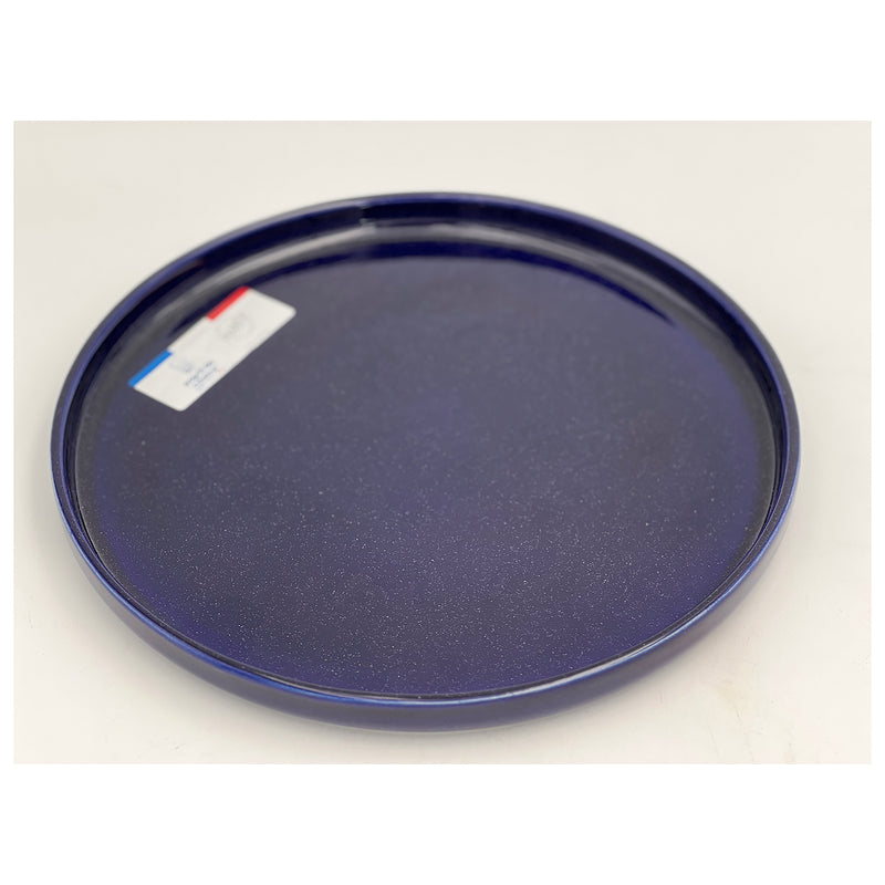 Assiette Tour ronde ø 25 cm - Bleu - Subtile