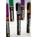 2 feutres craie illumicraie pointe biseautée  Argent (1 X 2 unités ) - 016216