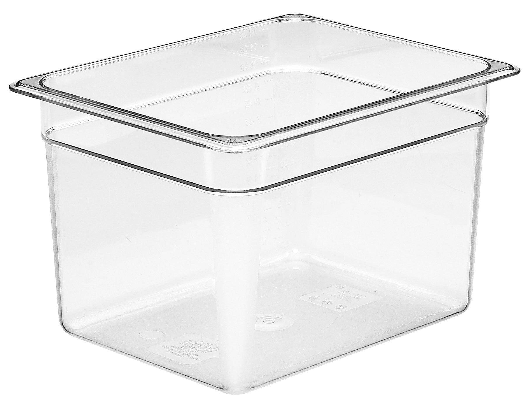 Bac GN1/2 - Plein - Hauteur 200 mm - Polypropylène ( 000664 ) (1 X 1 unité )