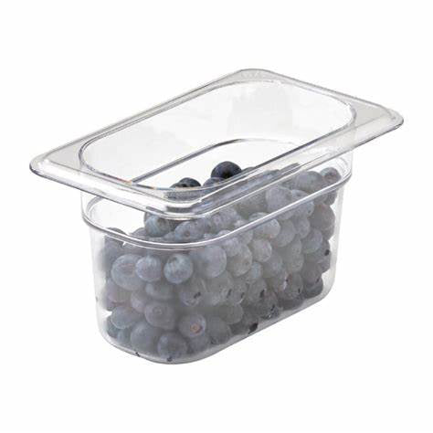 Bac GN1/9 - Plein - Hauteur 65 mm - Polypropylène ( 000681 ) (1 X 1 unité )