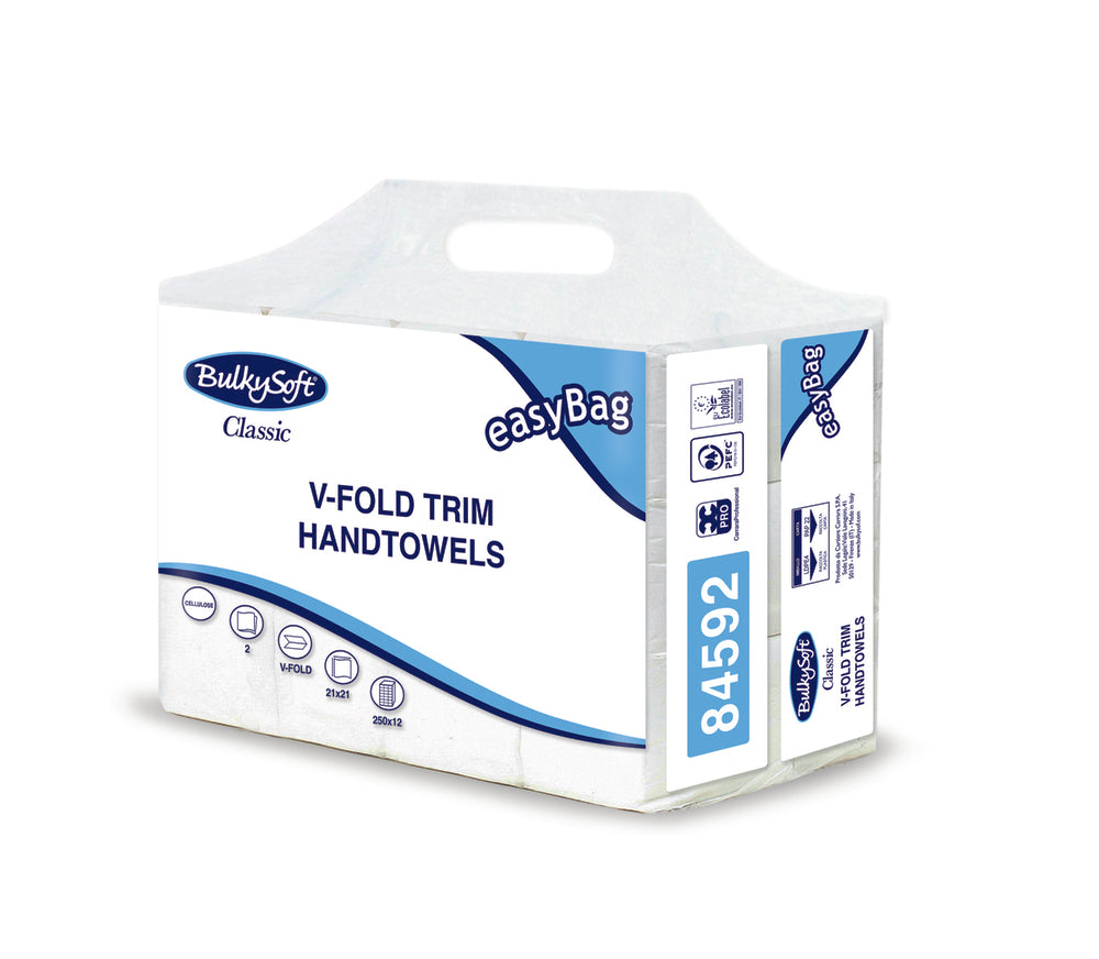 Essuie-mains classic 12x250 Formats - 2 plis V ( 006793 ) (1 X 3000 unités )
