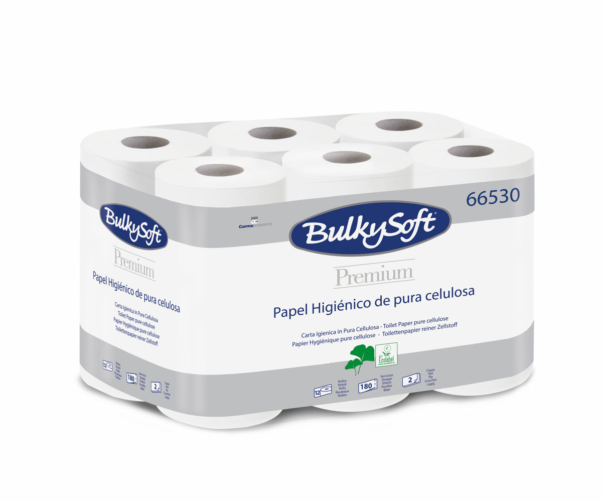 Papier toilette 180 formats - 2 plis - Blanc ( 006789 ) (1 X 96 unités )