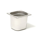 Bac GN1/6 - Plein - Hauteur 65 mm - Inox 18/10 (1 X 1 unité )