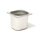 Bac GN1/6 - Plein - Hauteur 100 mm - Inox 18/10 (1 X 1 unité )
