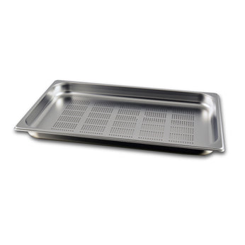 A65912 - Bac GN1/1 - Perforé - Hauteur 40 mm - Inox 18/10 (1 X 1 unité )