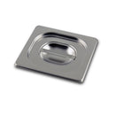 Couvercle normal GN1/6 + poignée - Inox 18/10 (1 X 1 unité )