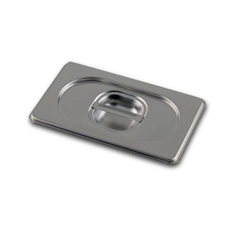 Couvercle normal GN1/9 + poignée - Inox 18/10 ( A65939 ) (1 X 1 unité )