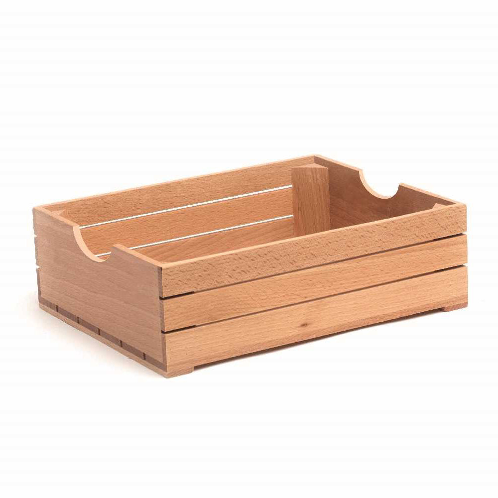 Caisse en bois de hêtre alimentaire 34x28x10,1 cm ( 501646 ) (1 X 1 unité )