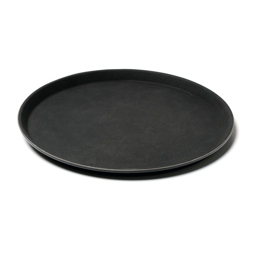 Plateau rond antidérapant - Noir - Ø 36 cm ( 501660 ) (1 X 1 unité )