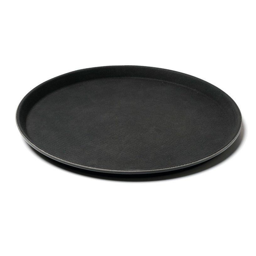 Plateau rond antidérapant - Noir - Ø 40 cm ( 501661 ) (1 X 1 unité )