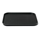 Plateau rectangulaire antidérapant - Noir - 46x36 cm (1 X 1 unité )