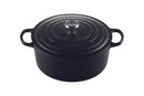 Cocotte ronde 8,1 L - Noire mat Ø 30 cm  (1 X 1 unité )