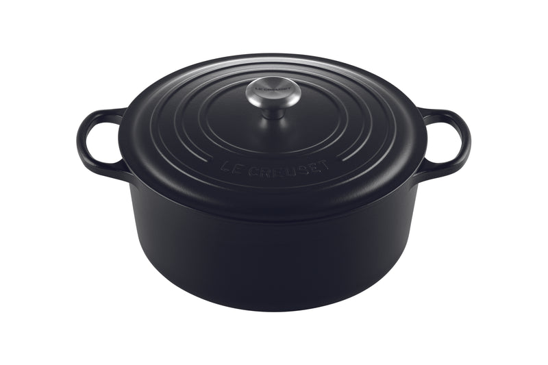 Cocotte ronde 8,1 L - Noire mat Ø 30 cm  (1 X 1 unité )