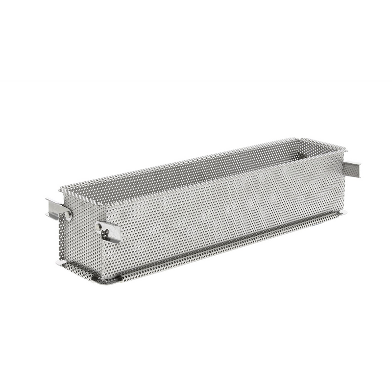 630170 - moule à paté croûte pliable inox perforé 35x7x7,5cm (1 x 1 unité )