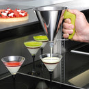 Entonnoir à piston 80 cl - ø 15xHauteur 15,5 cm (1 X 1 unité ) - 086230