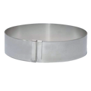 Cercle extensible Ø18 à 36 cm Hauteur 4,5 cm - Inox (1 X 1 unité ) - 523719
