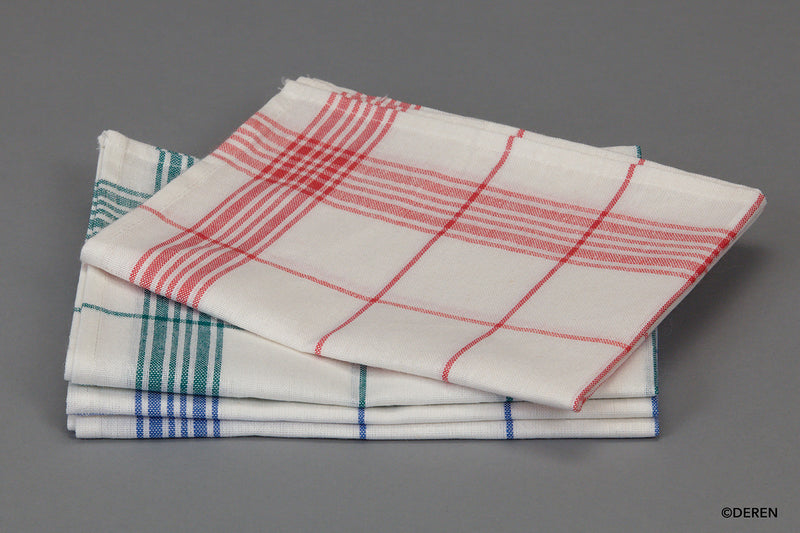 Essuie-verres 500x770 mm - Sachet de 6-3 couleurs (6 X 1 unité ) - 186090