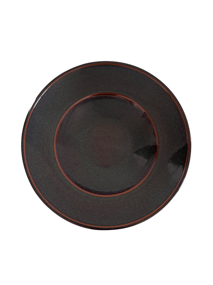 Assiette à pâtes  - Grès ø 31 cm - Nymphéas ( 030351 ) (4 X 1 unité )