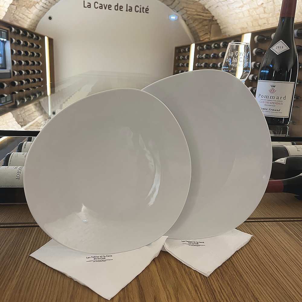 Assiette - Porcelaine ø31cm-French Riviera ( 030338 ) (6 X 1 unité )