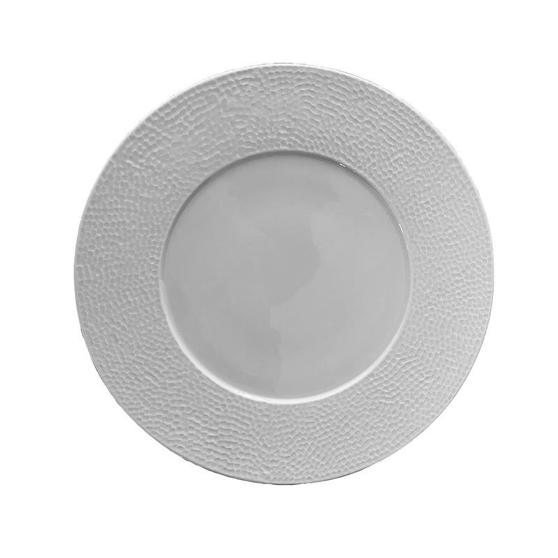 030326 - Assiette présentation - Porcelaine ø 31 cm - Bulle (12 X 1 unité )