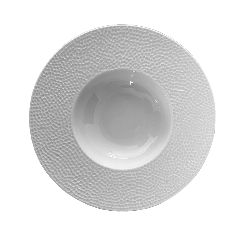 Assiette à dégustation - Porcelaine ø 27 cm - Bulle