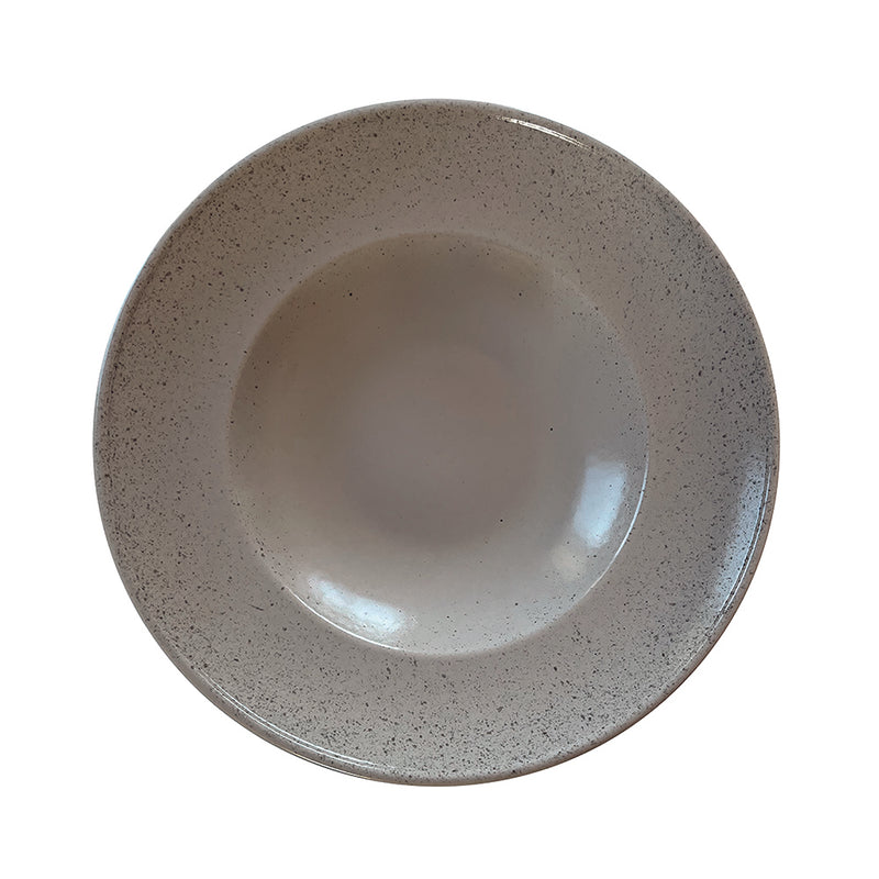 030365 - Assiette à pâtes  - Grès ø 31 cm - Splach (4 X 1 unité )