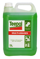 Teepol détergent multi-usages - Bidon 5 L (2 X 1 unité )