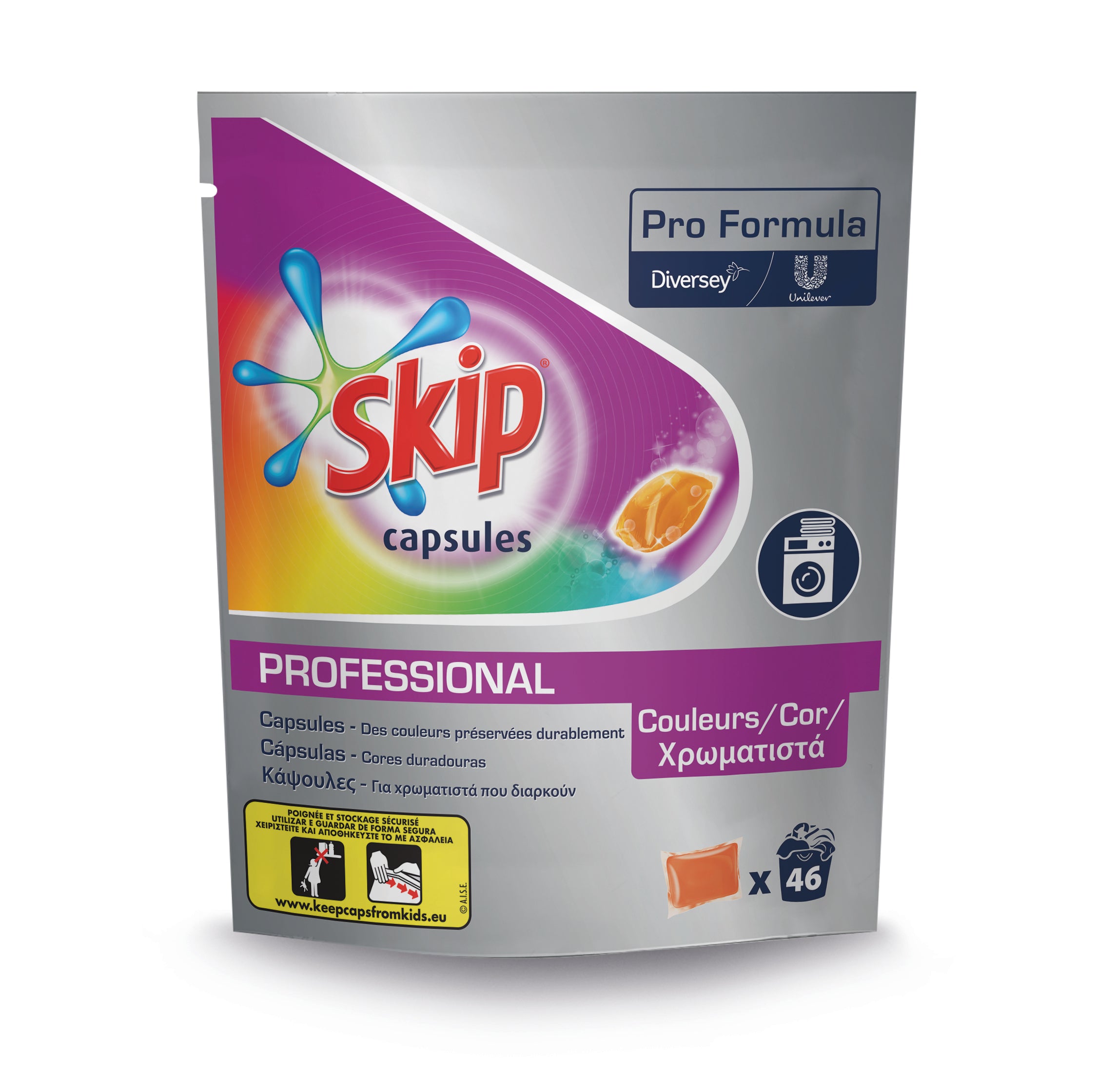 Skip laundry capsules - Colour clothes ( E11335 ) (6 X 1 unit )