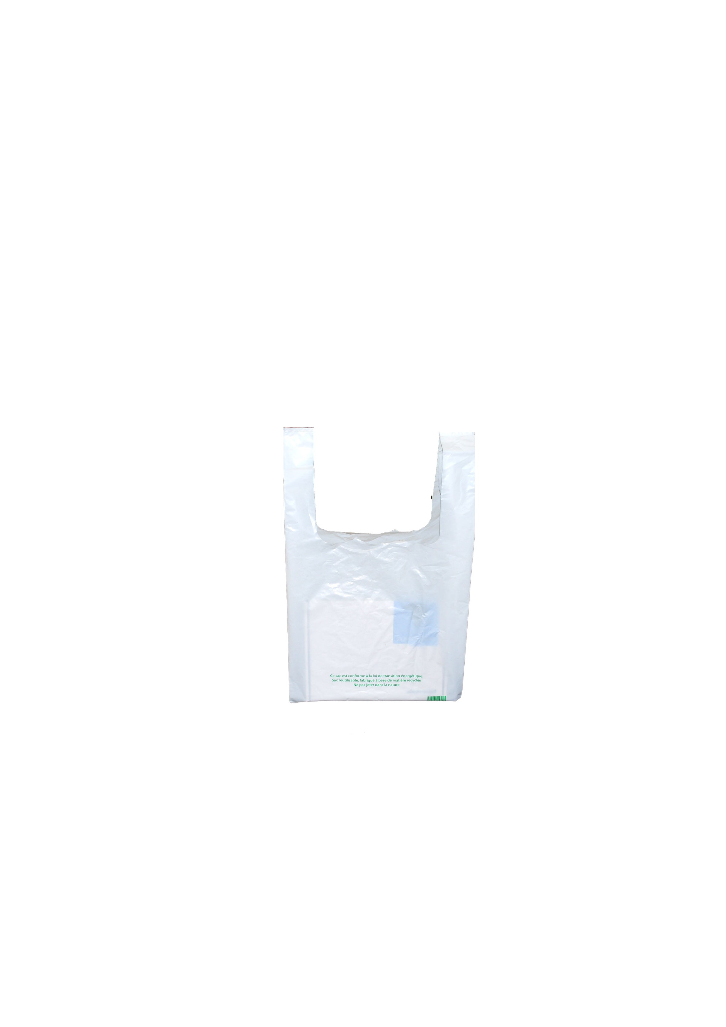 Vest carrier bag - Plastic - 260/(60+60)x450mm (150960) (1 X 500 units)