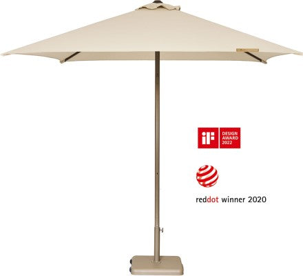 Parasol 3x3 m - Taupe - Eolo (1 X 1 unité )