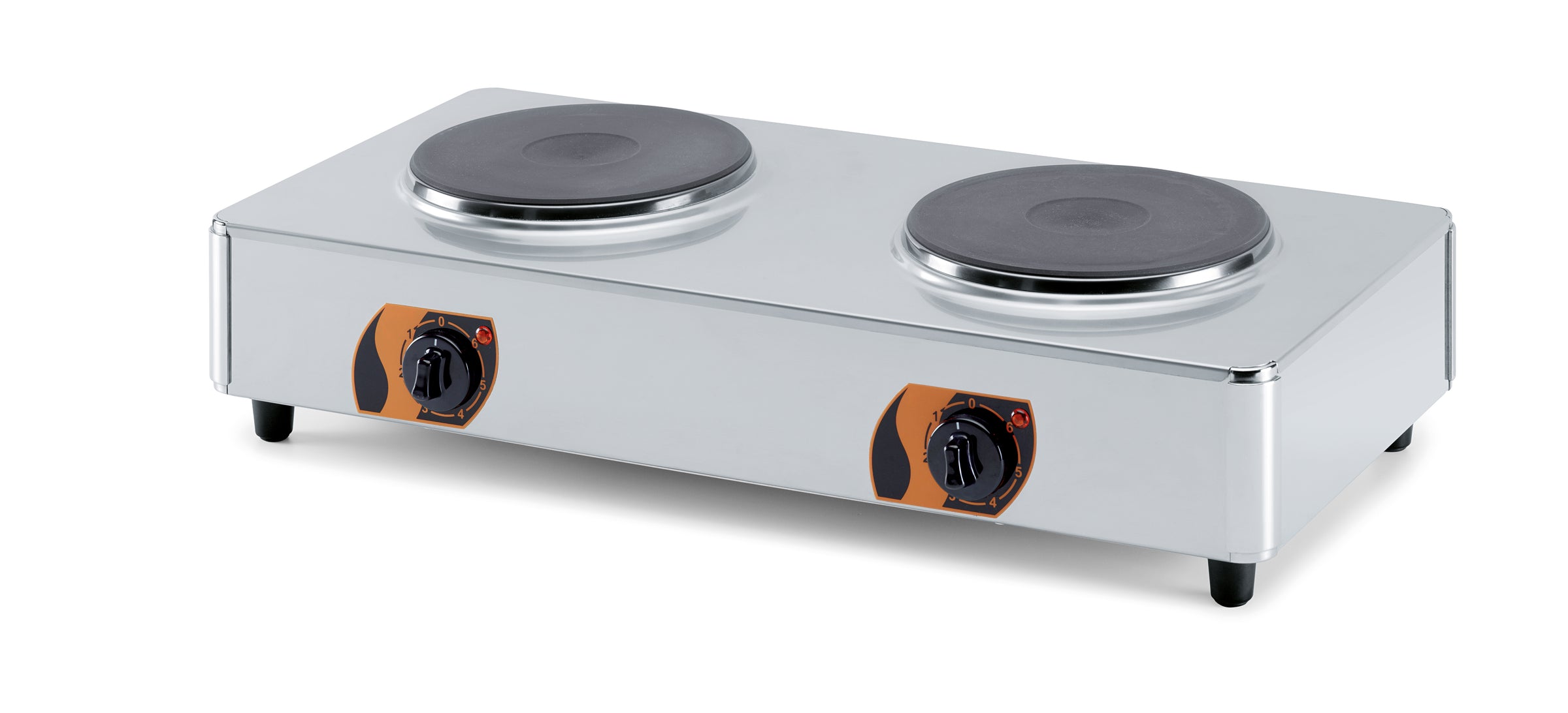 2-burner stove - 745x395x175 mm - Stainless steel ( 631335 ) (1 X 1 unit )