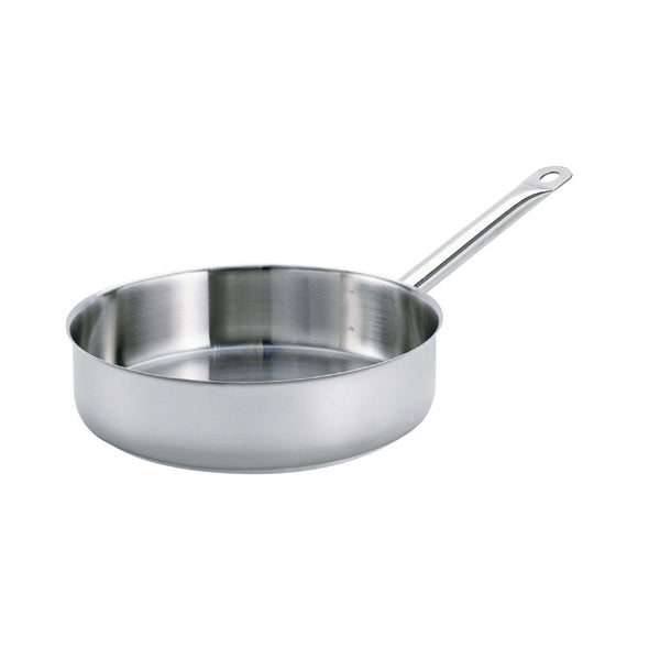 Sauté pan without lid ø 28 x 8 cm - 5 L - Stainless steel (585301) (1 X 1 unit)
